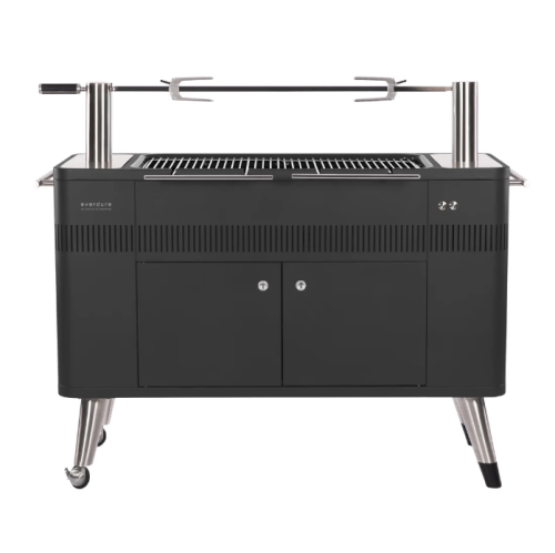 Everdure HUB Charcoal Barbeque with rotisserie