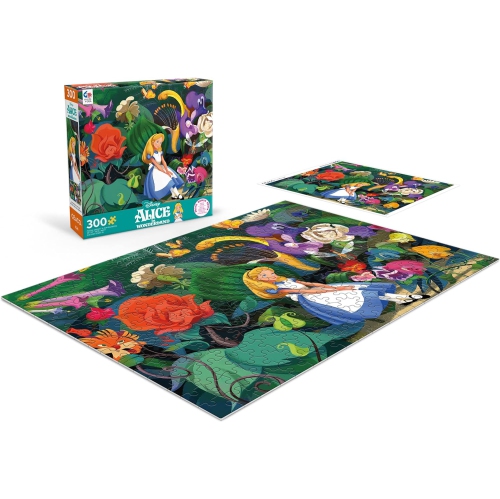 Ceaco 300-Piece Disney Alice in Wonderland Interlocking Jigsaw Puzzle