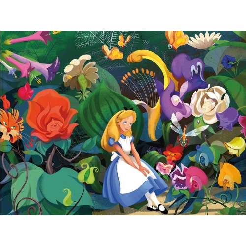 Ceaco 300-Piece Disney Alice in Wonderland Interlocking Jigsaw Puzzle
