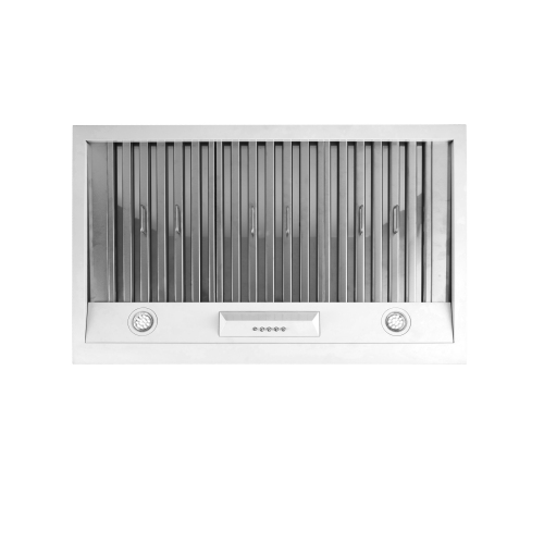 Unique Appliances Classic Retro 36-inch 700 CFM Ducted Under Cabinet Range Hood with LED Lighting in Marshmallow White