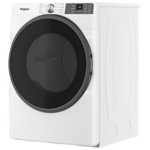 Whirlpool 7.4 Cu. Ft. Gas Steam Dryer - White