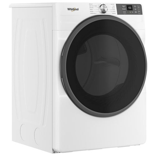 Whirlpool 7.4 Cu. Ft. Gas Steam Dryer - White