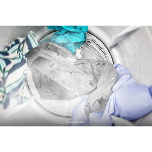 Sécheuse électrique à vapeur de 7,4 pi³ Pet Pro de Maytag - Blanc
