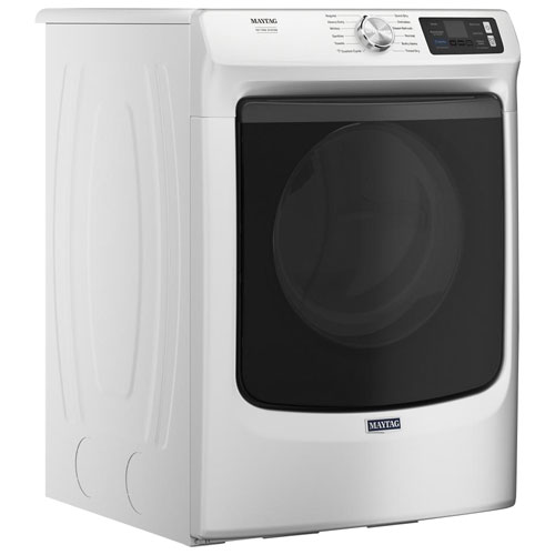 Sécheuse électrique à vapeur de 7,4 pi³ Pet Pro de Maytag - Blanc