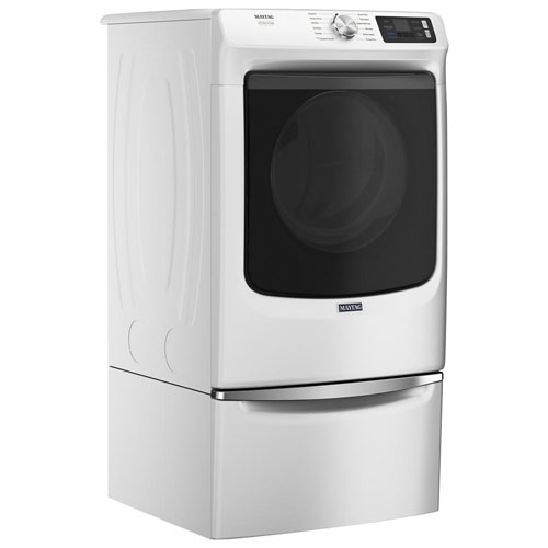 Sécheuse électrique à vapeur de 7,4 pi³ Pet Pro de Maytag - Blanc