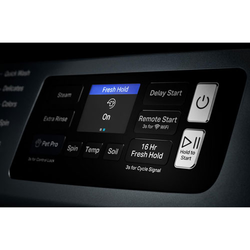 Sécheuse électrique à vapeur de 7,4 pi³ Pet Pro de Maytag - Acier minuit