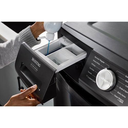 Sécheuse électrique à vapeur de 7,4 pi³ Pet Pro de Maytag - Acier minuit