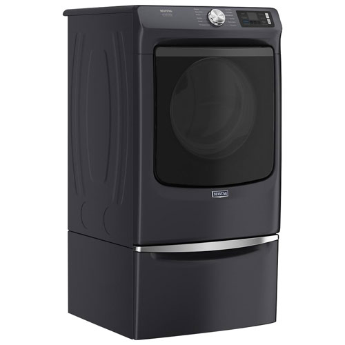 Sécheuse électrique à vapeur de 7,4 pi³ Pet Pro de Maytag - Acier minuit