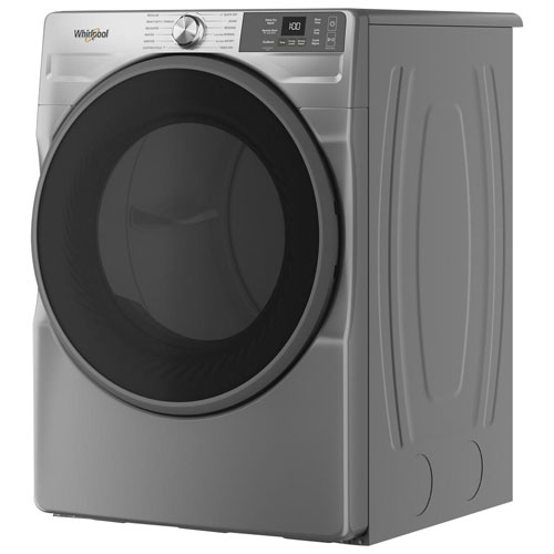 Whirlpool 7.4 Cu. Ft. Gas Steam Dryer - Radiant Silver