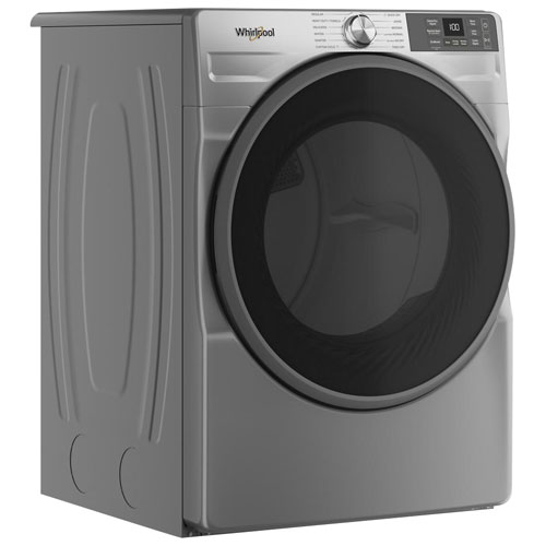 Whirlpool 7.4 Cu. Ft. Gas Steam Dryer - Radiant Silver