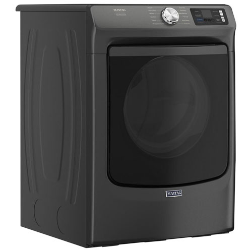 Sécheuse électrique à vapeur de 7,4 pi³ Pet Pro de Maytag - Noir volcan