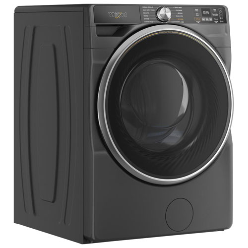 Whirlpool 5.8 Cu. Ft. High Efficiency Front Load Steam Washer - Volcano Black
