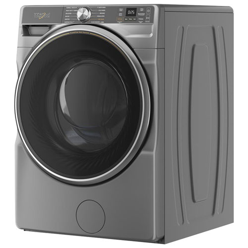 Whirlpool 5.8 Cu. Ft. High Efficiency Front Load Steam Washer - Radiant Silver