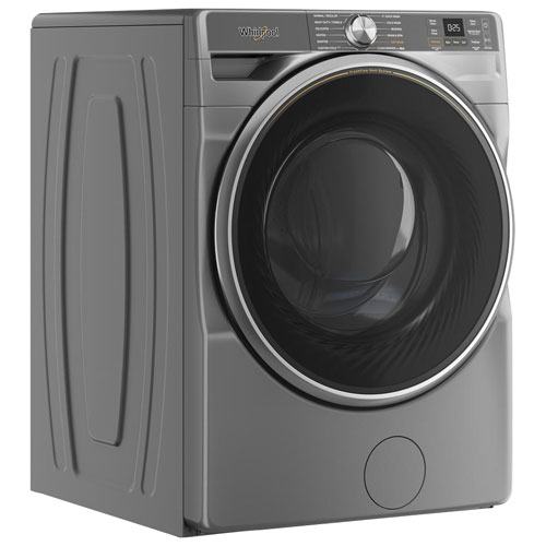 Whirlpool 5.8 Cu. Ft. High Efficiency Front Load Steam Washer - Radiant Silver