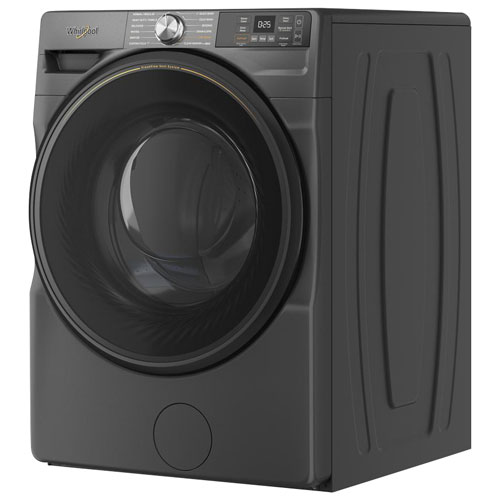 Whirlpool 4.5 Cu. Ft. High Efficiency Front Load Steam Washer - Volcano Black