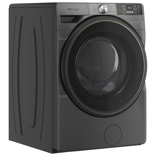 Whirlpool 4.5 Cu. Ft. High Efficiency Front Load Steam Washer - Volcano Black