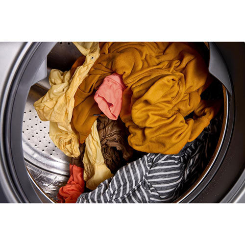 Whirlpool 4.5 Cu. Ft. High Efficiency Front Load Steam Washer - Volcano Black