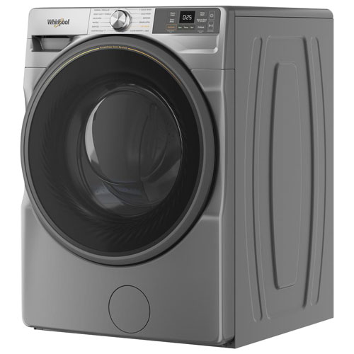 Whirlpool 5.2 Cu. Ft. High Efficiency Front Load Steam Washer - Radiant Silver