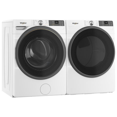 Whirlpool 5.2 Cu. Ft. High Efficiency Front Load Steam Washer (WFW5720RW) - White