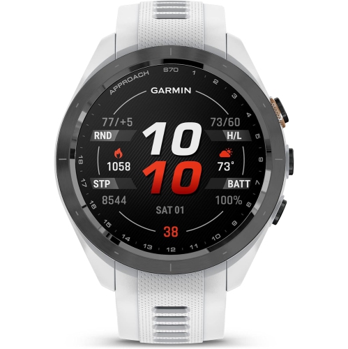 GARMIN  - Approach S70, 42Mm, Premium Gps Golf Watch In White