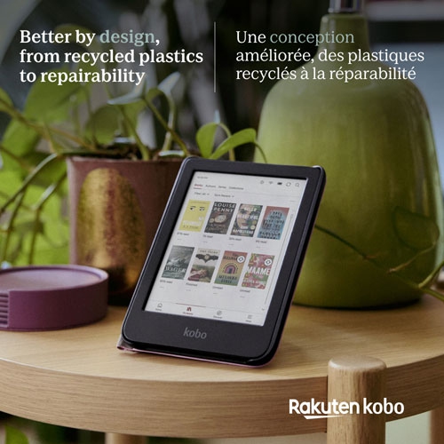 Open Box - Kobo Clara Colour 6" Digital eReader with Touchscreen - Black