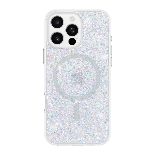 CASE-MATE  Twinkle Magsafe Iphone 16 Pro Max Fitted Hard Shell Case - Translucent/silver (Disco) Love it - looks so nice on my iPhone 16 Pro Max (color natural titanium)