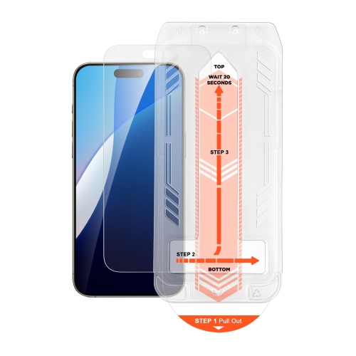 HYPERGEAR  Iphone 16 Pro Max Matte Glass Screen Protector W/ Easy Installation Applicator Tray