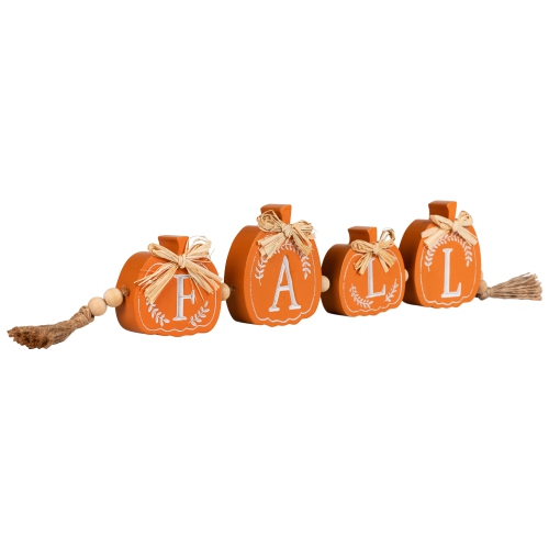 Mini Pumpkins Wooden Fall Harvest Sign - 22"