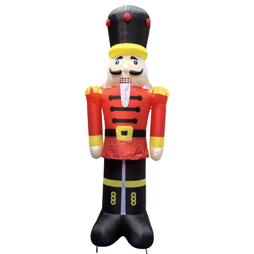 Lighted Inflatable Nutcracker Soldier Commercial Outdoor Christmas Decoration - 20'