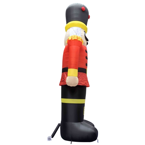 Lighted Inflatable Nutcracker Soldier Commercial Outdoor Christmas Decoration - 20'
