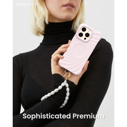 ORNARTO Vortuxe Designed for iPhone 16 Pro Max Case [Compatible with MagSafe/Military-Grade Drop Protection] Liquid Silicone 16 Pro Max Cover with