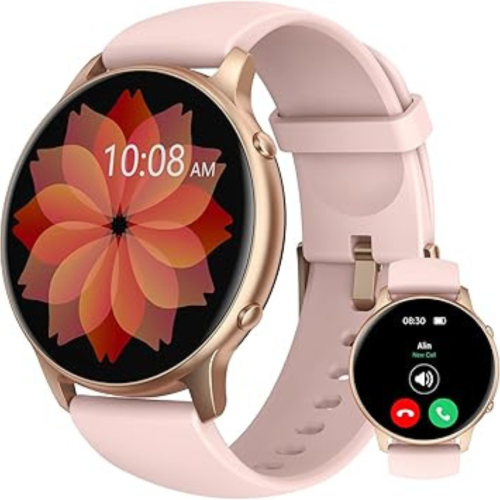 Smart Watches for Women - Fitness Watch with 1.32'' Touch Screen, Step Counter, SpO2 Heart Rate Sleep Monitor, Activity Trackers IP68 Waterproof Smar