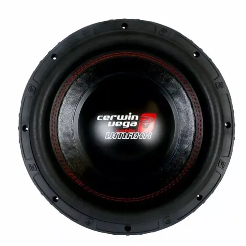 Haut-parleur d'extrêmes graves double 4&nbsp;Ohm de 12 po 1500&nbsp;W RMS de Cerwin Vega VMAX15D4