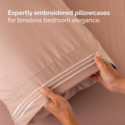 Twin Size 3 Piece Sheet Set - Comfy Breathable & Cooling Sheets - Hotel Luxury Bed Sheets - Deep Pockets, Easy-Fit, Extra Soft & Wrinkle Free Sheets