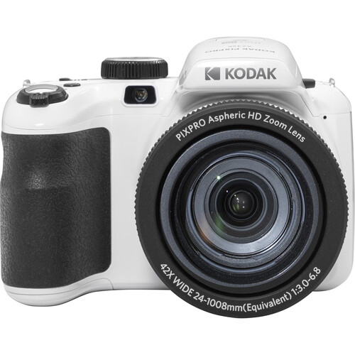 KODAK PIXPRO AZ425-BK 20MP Digital Camera 42X Optical Zoom 24mm Wide Angle Lens 1080P Full HD Video 3" LCD Vlogging Camera Plus a Bonus Microfiber
