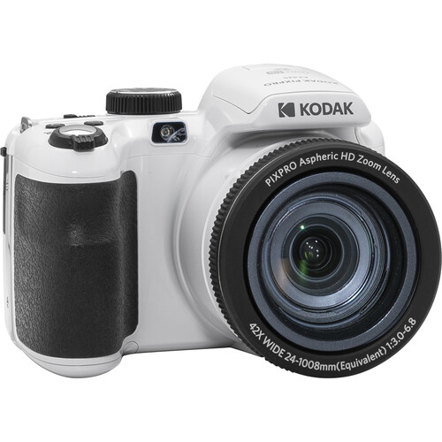 KODAK PIXPRO AZ425-BK 20MP Digital Camera 42X Optical Zoom 24mm Wide Angle Lens 1080P Full HD Video 3" LCD Vlogging Camera Plus a Bonus Microfiber