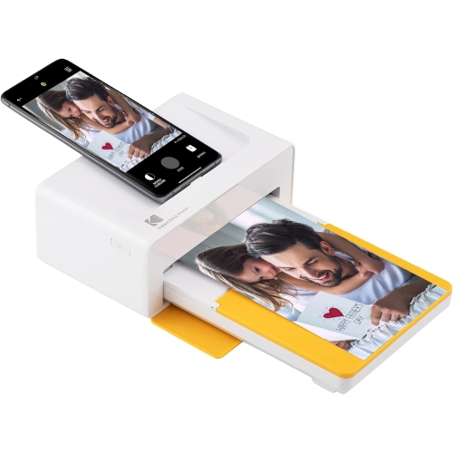 Open Box- KODAK Dock Plus 4PASS Instant Photo Printer + 80 Sheets Bundle