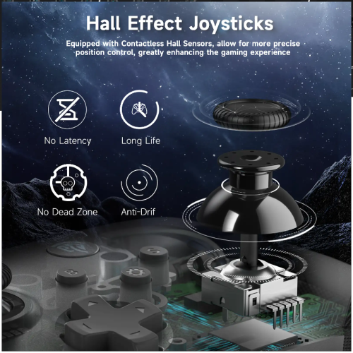 EasySMX X10 Wireless Controller/gamepad/joystick for PC/Switch-switch controller - No Stick Drift, No Dead Zone- Hall Effect Joysticks and Triggers