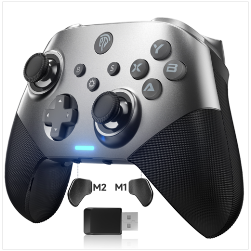 EasySMX X10 Wireless Controller/gamepad/joystick for PC/Switch-switch controller - No Stick Drift, No Dead Zone- Hall Effect Joysticks and Triggers