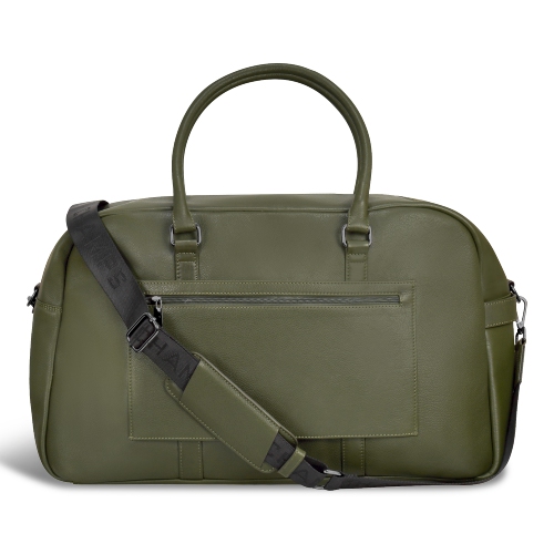 CHAMPS Onyx Collection Leather Duffle Bag