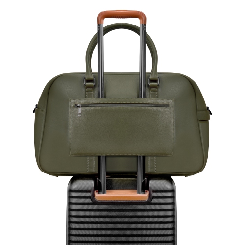 CHAMPS Onyx Collection Leather Duffle Bag