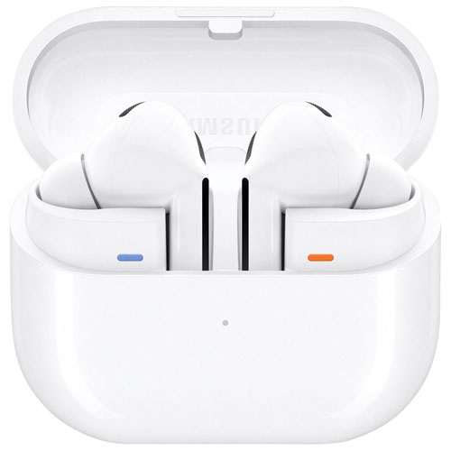 Refurbished - Samsung Galaxy Buds3 Pro In-Ear Noise Cancelling True Wireless Earbuds - White