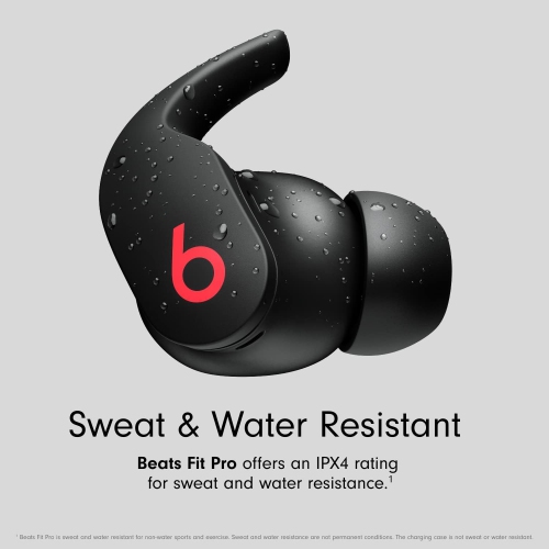 Beats Fit Pro – True Wireless Noise Cancelling Earbuds – Active Noise Cancelling - Sweat Resistant Earphones - Black by BEATS BY DR. DRE - Open Box condition - Image 9