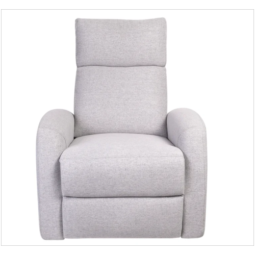L'il Angels Serena Triple Power Glider, Award-Winning Comfort with Adjustable Headrest, Lumbar Support, and USB Charging - Grey