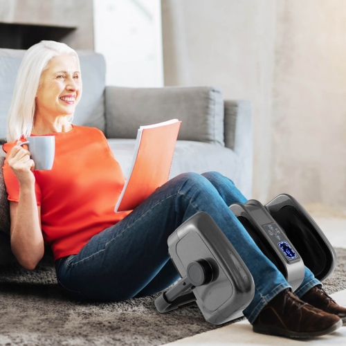 Costway Foot & Calf Massager Deep Kneading Shiatsu Massager Machine with Heat