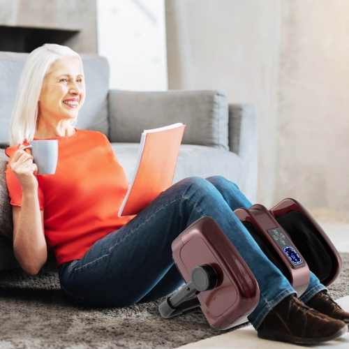 Costway Foot & Calf Massager Deep Kneading Shiatsu Massager Machine with Heat