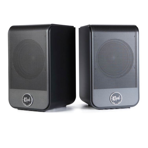 Open Box: Klipsch Flexus Surround 100 50-Watt Bookshelf Speaker - Pair - Ebony Vinyl