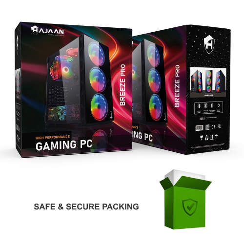 HAJAAN BREEZE PRO Gaming PC RGB Desktop, Intel Core i9-11900KF Processor up to 5.30 GHz, GeForce RTX 5060 8GB GDDR6, 32GB DDR4 3200 MHz, 1TB NVMe M.2