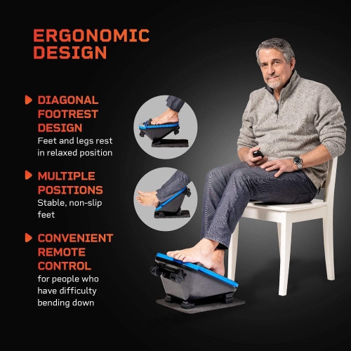 Lifepro Foot Massager with Heat for Neuropathy – Calf & Foot Therapy, Boosts Blood Circulation