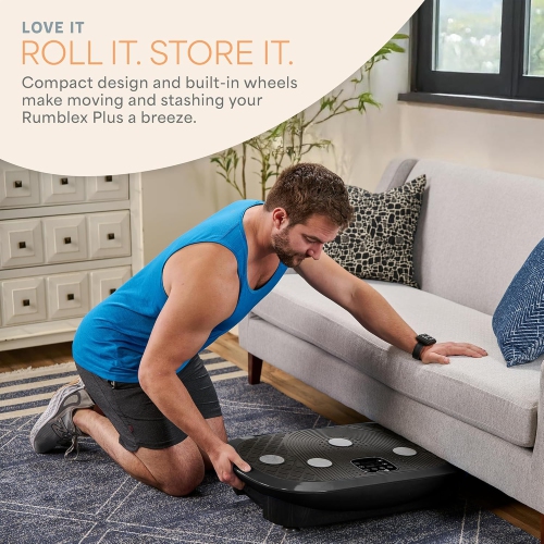 Lifepro 4D Vibration Plate Machine – Full Body Workout & Recovery with Silent Operation, Triple Motors, Joint Support – For Circulation, Lymphatic